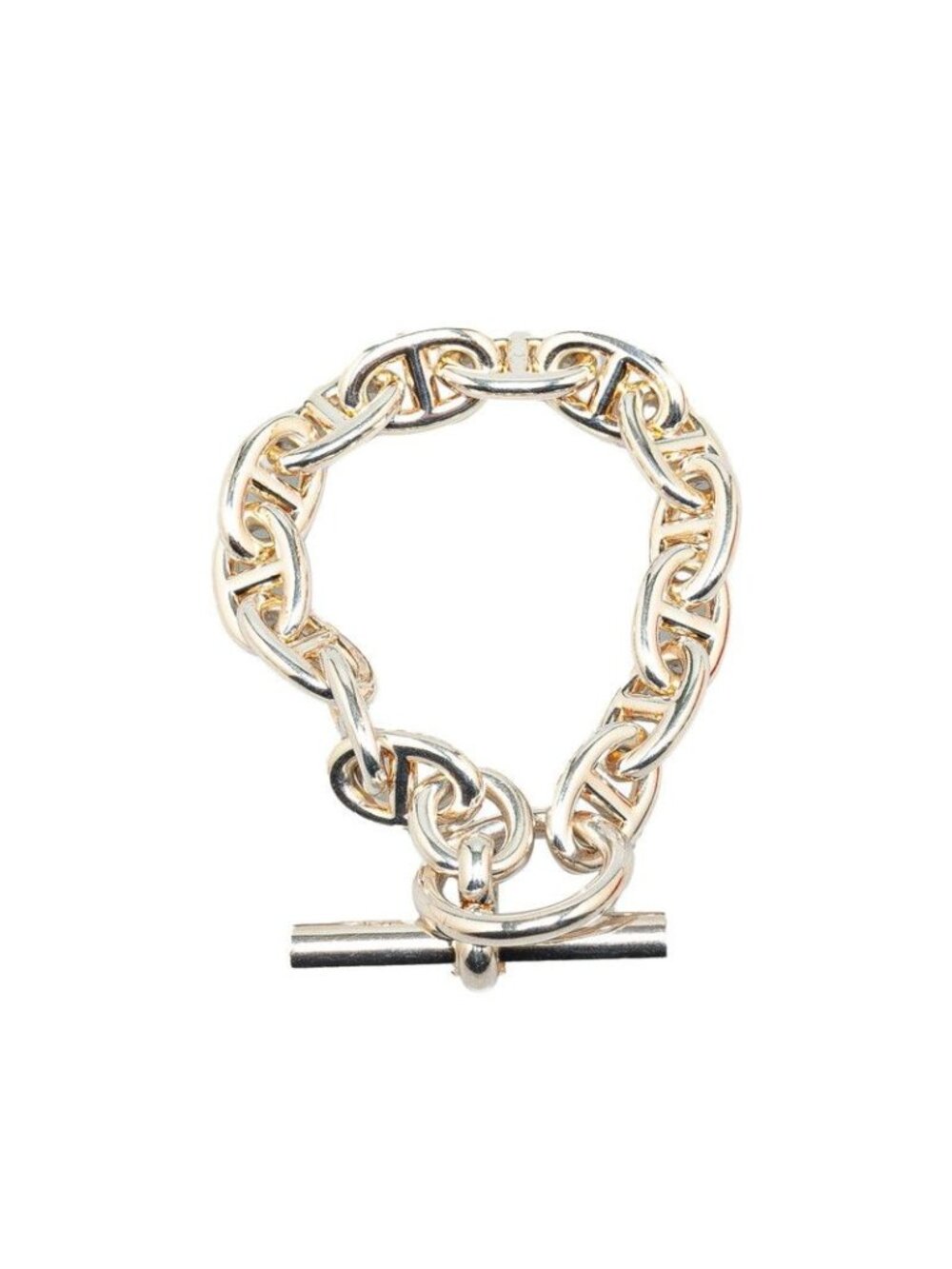 Hermes Chaine D'ancre PM 14 Links Bracelet Silver